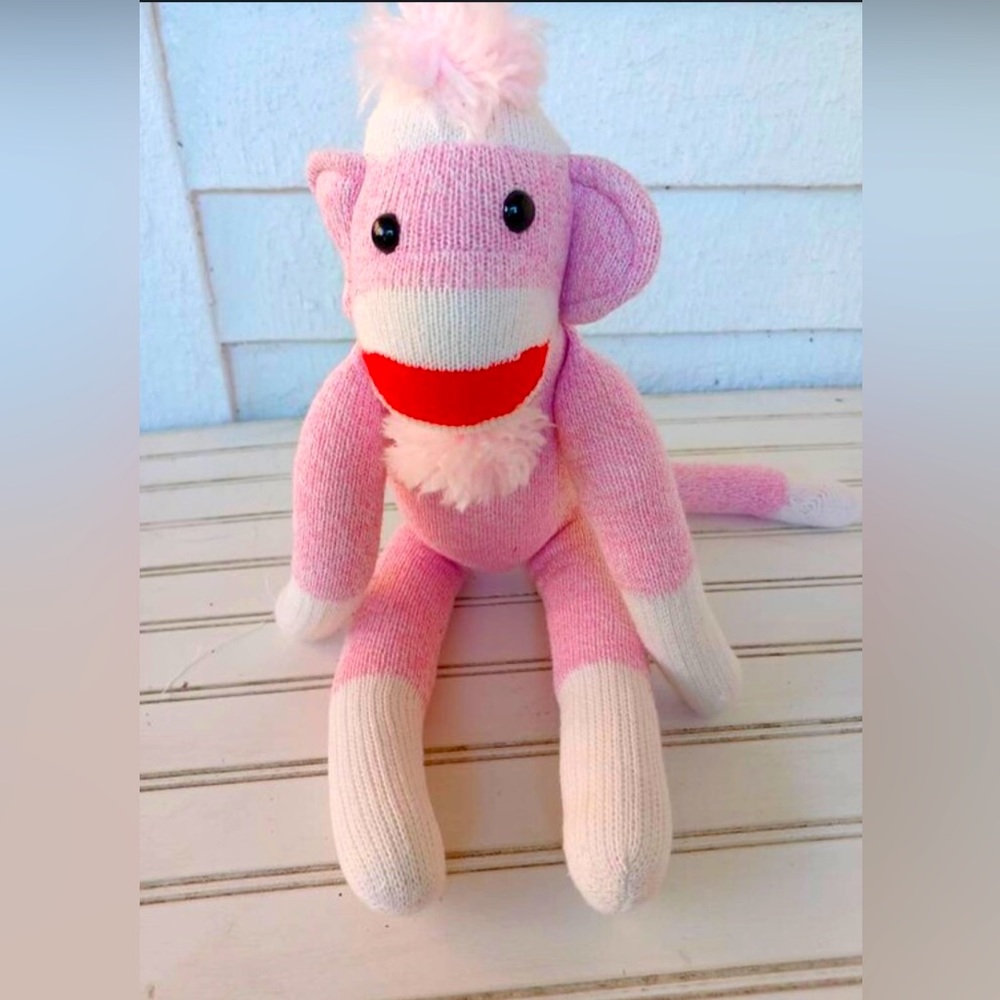 Ozark Mountain Kids Monkey Sock Plushie